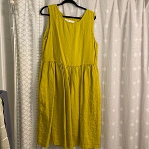 NotPerfectLinen Smock Dress